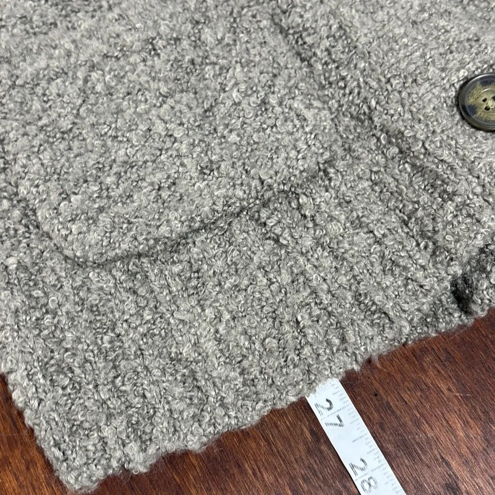 Abercrombie Wool Blend Cardigan‎ Womens Small Slouchy Academia Oversized Long